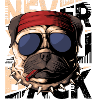 Pugs Rockeros y Patriotas